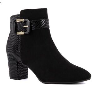 Jones New York Black Ankle Boots